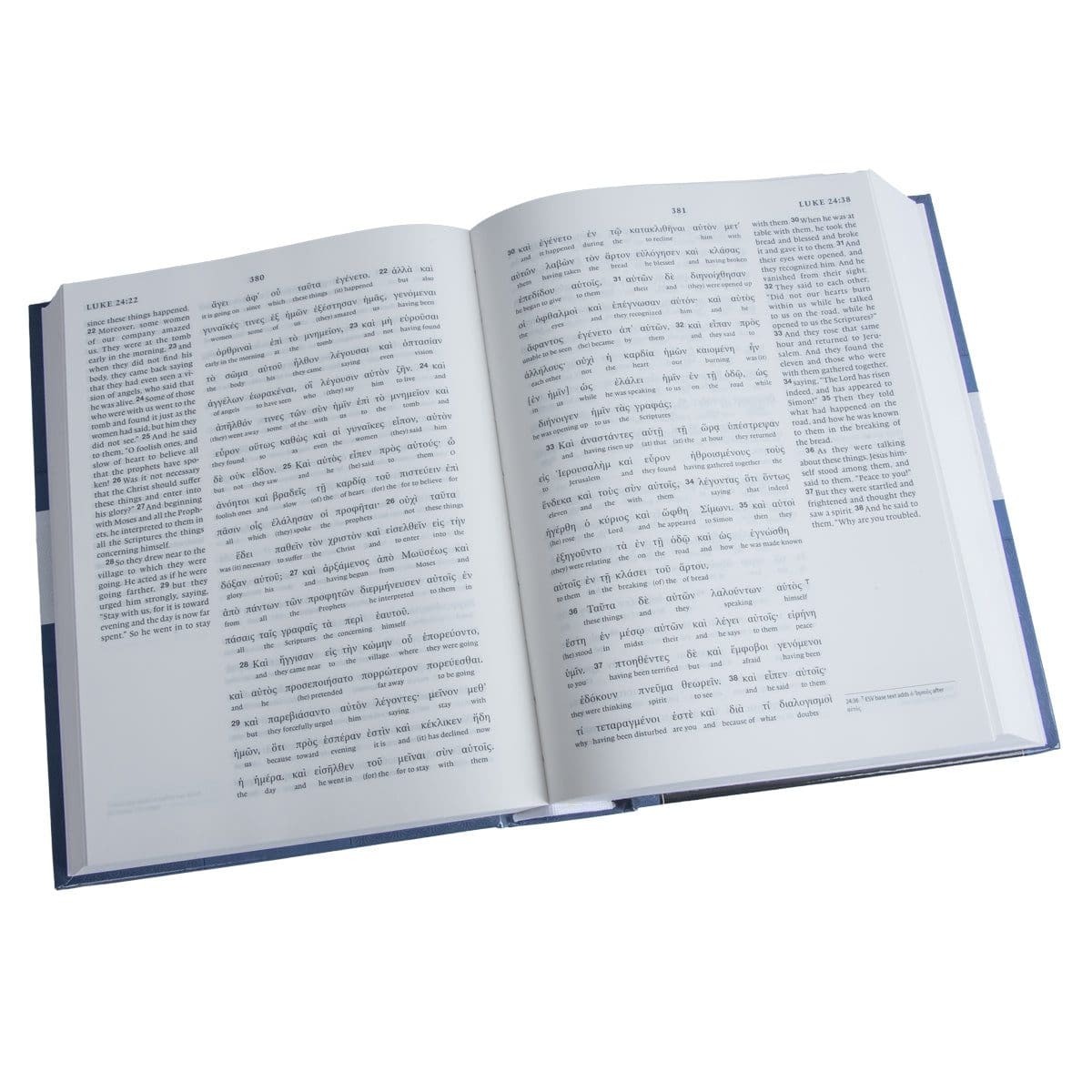 9781433530326_feature3 ESV Greek / English Interlinear NT NA28 / ESV (Hardcover) - Image 24