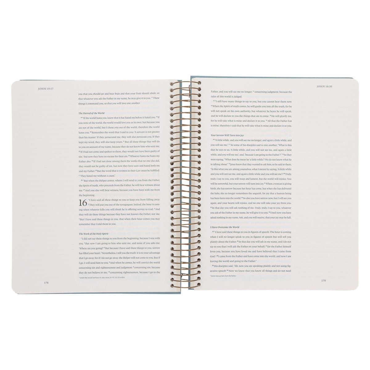 9781433593185_feature4 ESV Spiral-Bound Hardcover New Testament Journaling Bible - Image 17