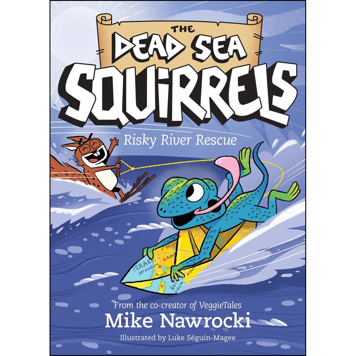 9781496449856_front Risky River Rescue - The Dead Sea Squirrels Book 10 (Paperback) - Image 4