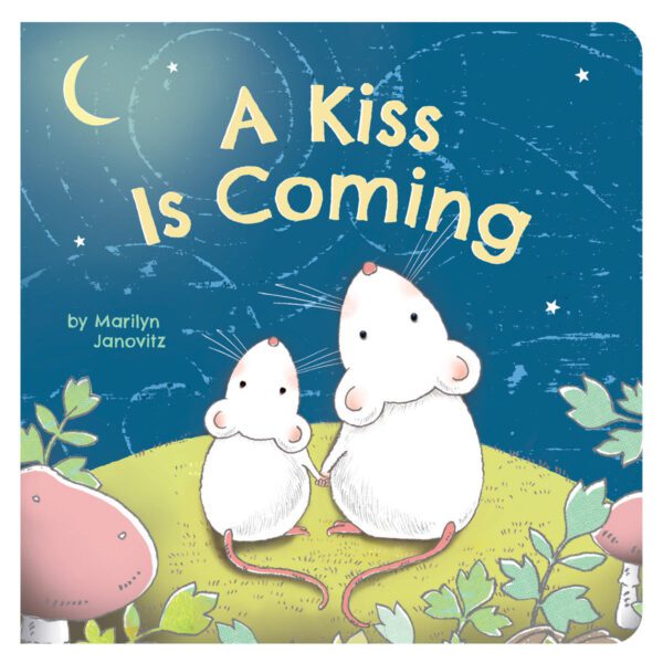 A Kiss Is Coming (Board book) - Image 1