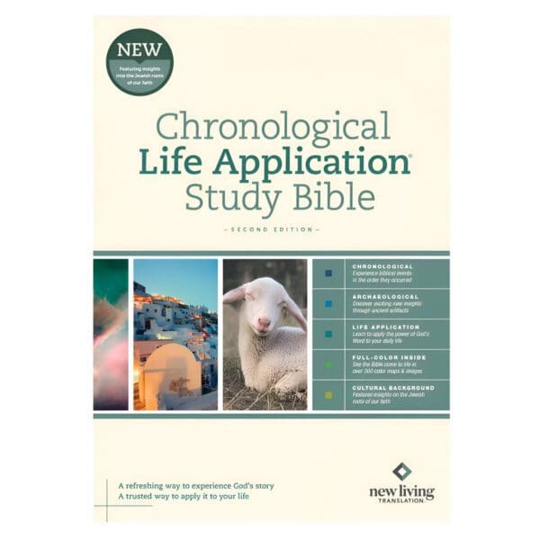 NLT Hardcover Chronological Life Application Study Bible Second Edition - Image 9