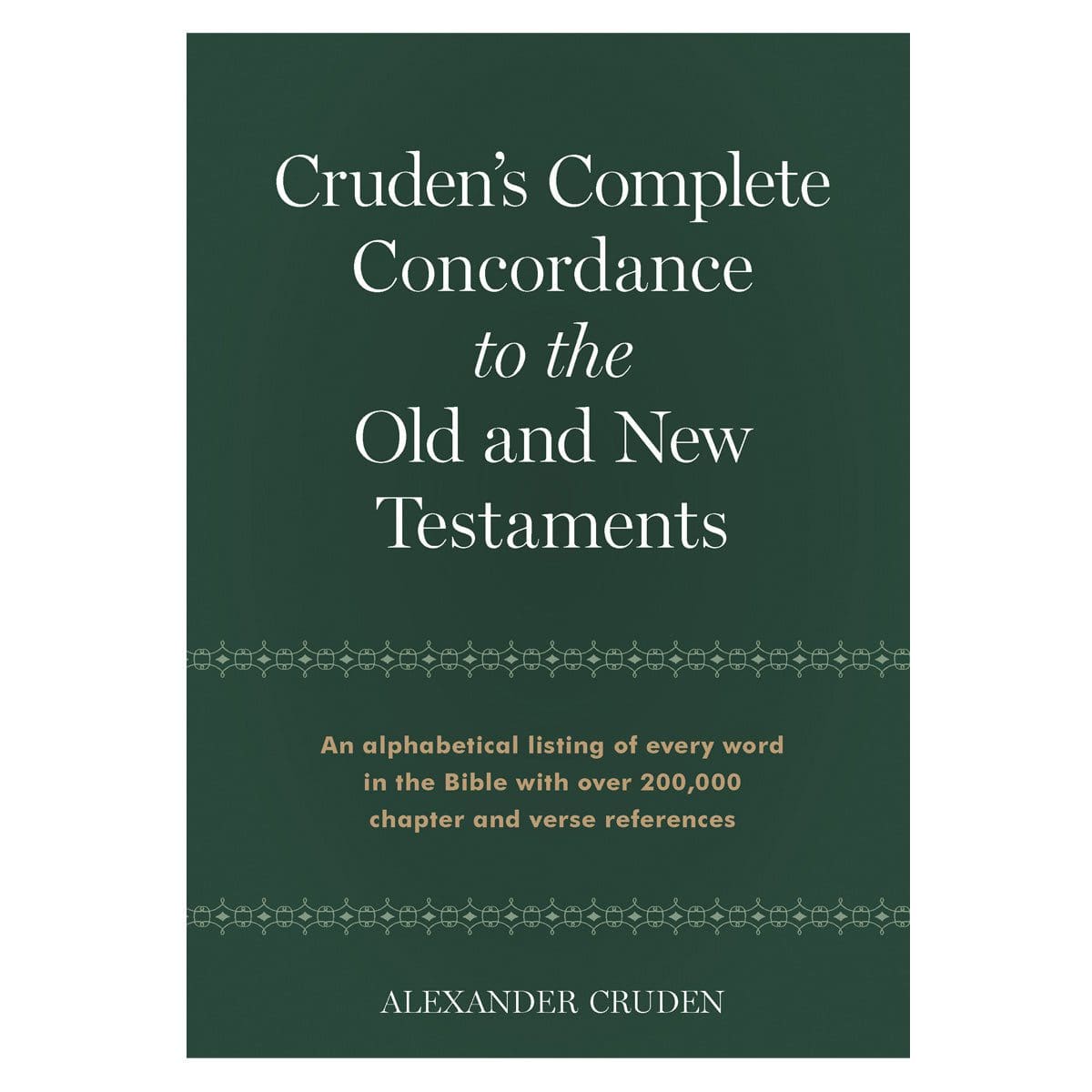 9781565638181_front Cruden's Complete Concordance To The Old And New Testaments (Hardcover) - Image 5