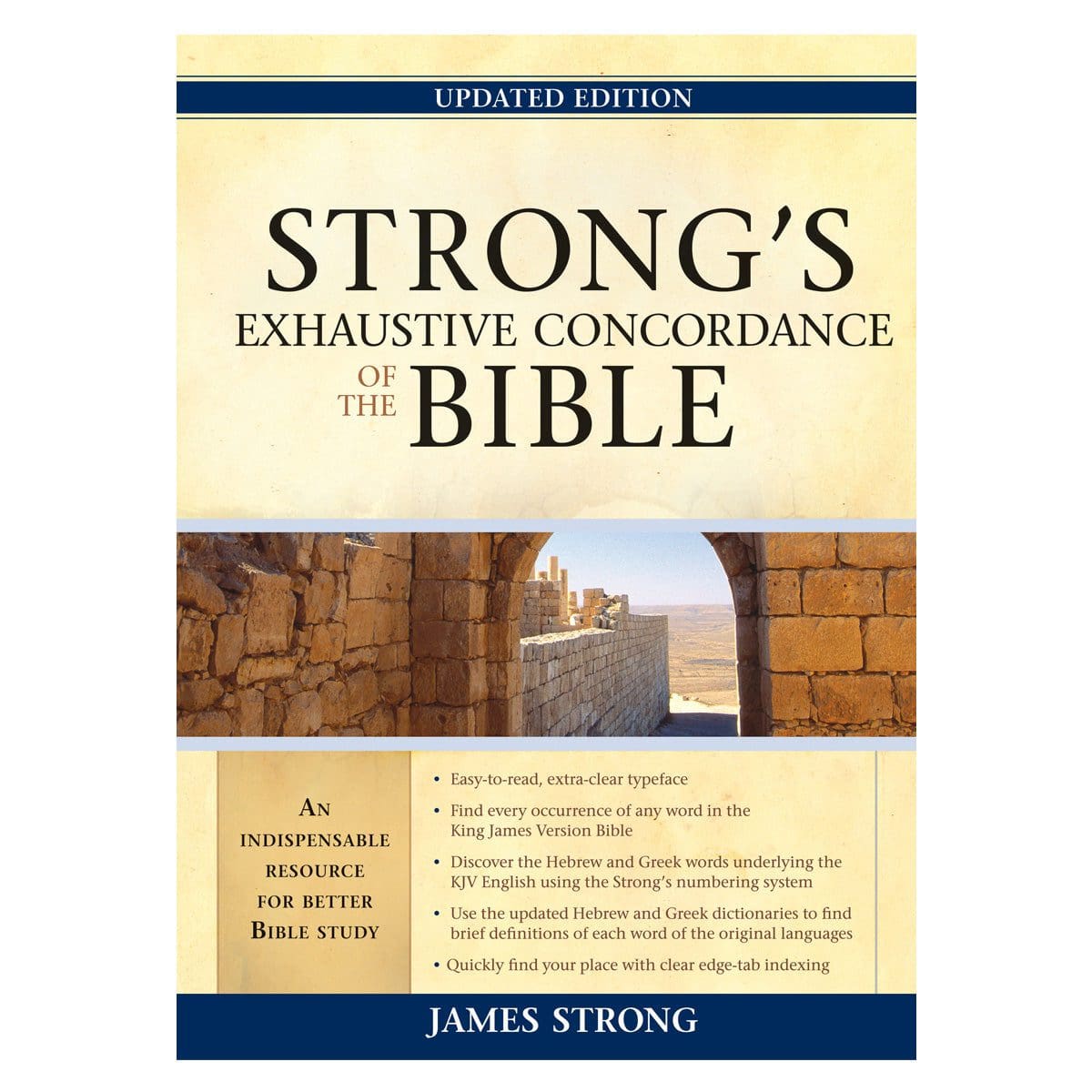 9781598563788_front Strong's Exhaustive Concordance Of The Bible (Hardcover) - Image 5