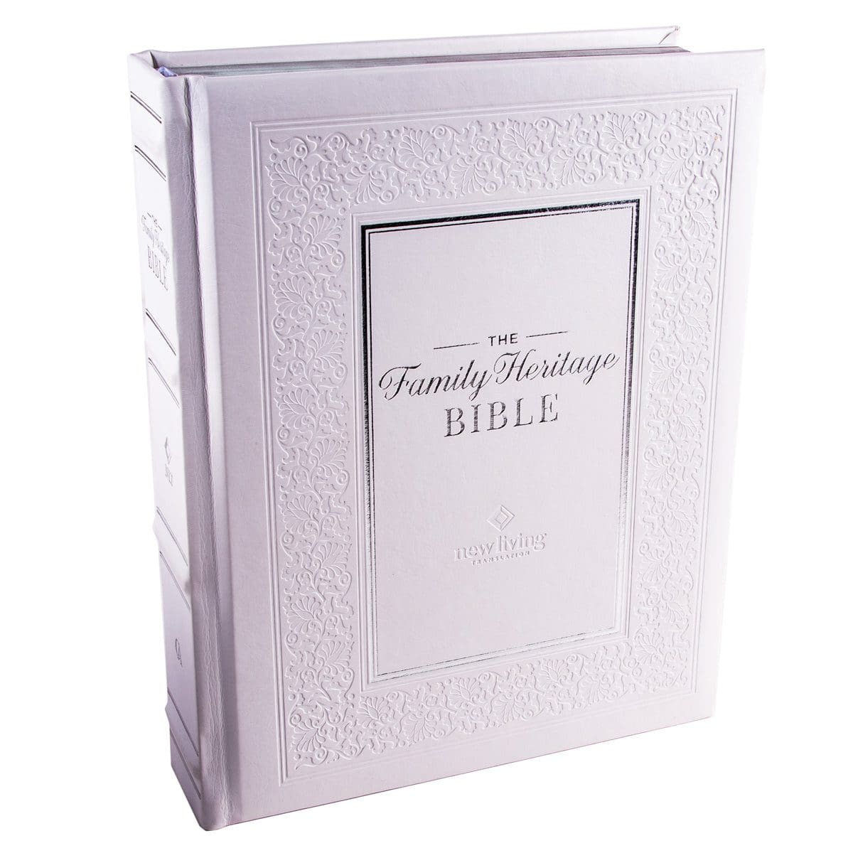 9781639522286_feature1 NLT The Family Heritage Bible White Hardcover - Image 31