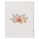KJV White Floral Faux Leather Flexcover My Creative Bible - Image 8