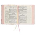 KJV White Floral Faux Leather Flexcover My Creative Bible - Image 11