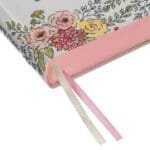 KJV White Floral Faux Leather Flexcover My Creative Bible - Image 13