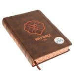 KJV Brown Lion Faux Leather Flexcover Kids Bible Large Print - Image 32