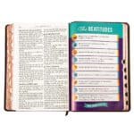 KJV Brown Lion Faux Leather Flexcover Kids Bible Large Print - Image 34