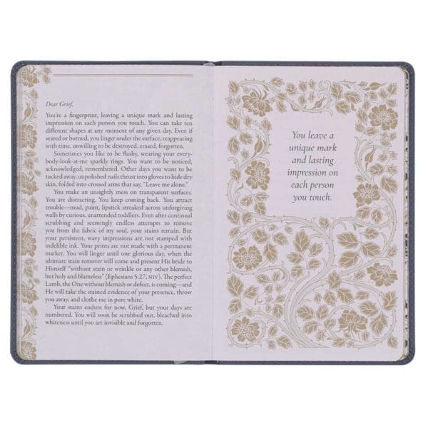 Letters To Grief: Finding Healing and Comfort In Your Loss (Faux Leather) - Image 32