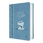 NLT Blue Elephant Flexcover Faux Leather Baby Bible for Boys - Image 17
