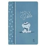 NLT Blue Elephant Flexcover Faux Leather Baby Bible for Boys - Image 16