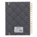For God so Loved the World Grey Chunky Hardcover Wirebound Journal with Elastic Closure - Image 9