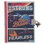 Be Strong, Be Brave, Be Fearless Hardcover Secret Diary with a Lock & Key - Image 5