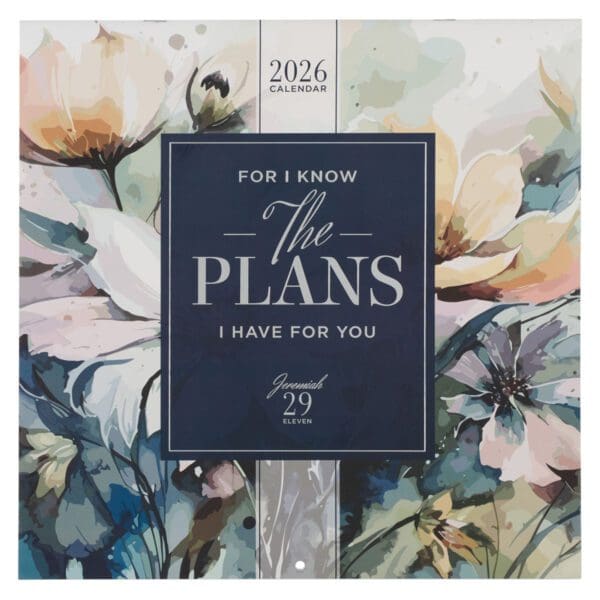 2026 Calendar - For I Know the Plans I Have for You - Image 1