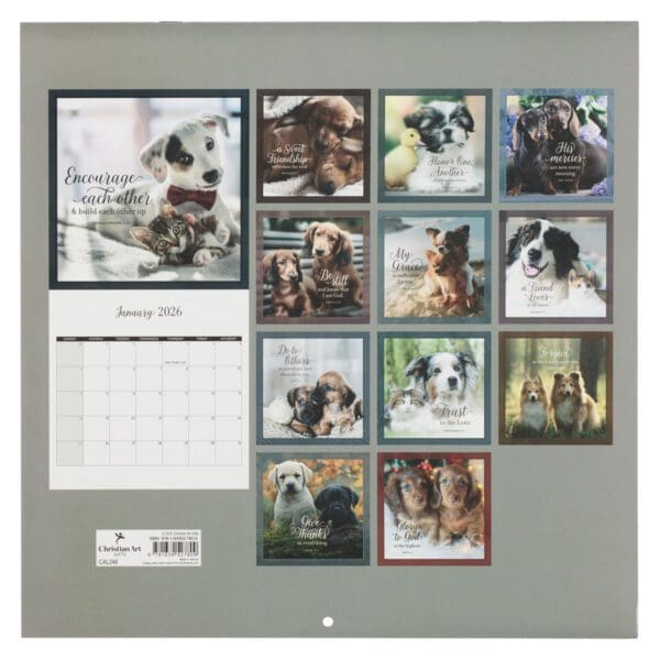 2026 Calendar - Encourage Each Other & Build Each Other Up - Image 2