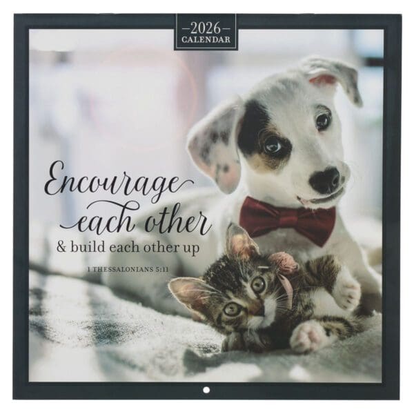 2026 Calendar - Encourage Each Other & Build Each Other Up - Image 1