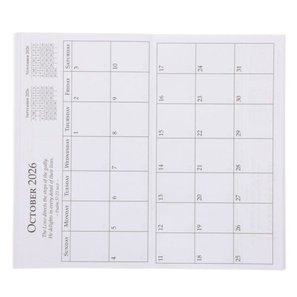 2026 Diary - Daily Planner - Seek First the Kingdom of God - Image 6