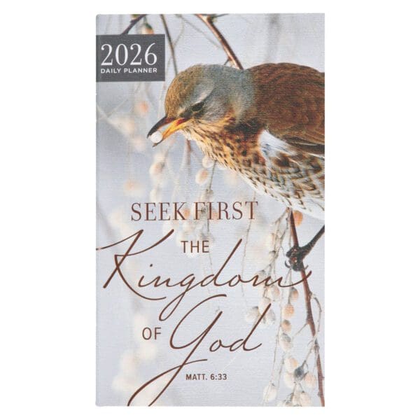 2026 Diary - Daily Planner - Seek First the Kingdom of God - Image 1