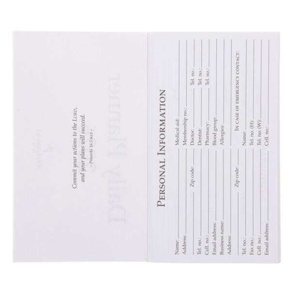 2026 Diary - Daily Planner - Be Still and Know - Image 3