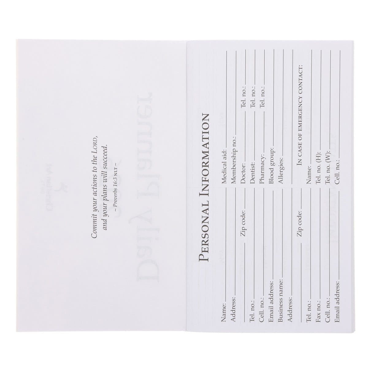 9781639527892_feature2 2026 Diary - Daily Planner - Be Still and Know - Image 3