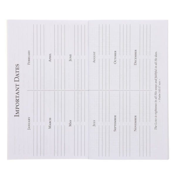 2026 Diary - Daily Planner - Be Still and Know - Image 4