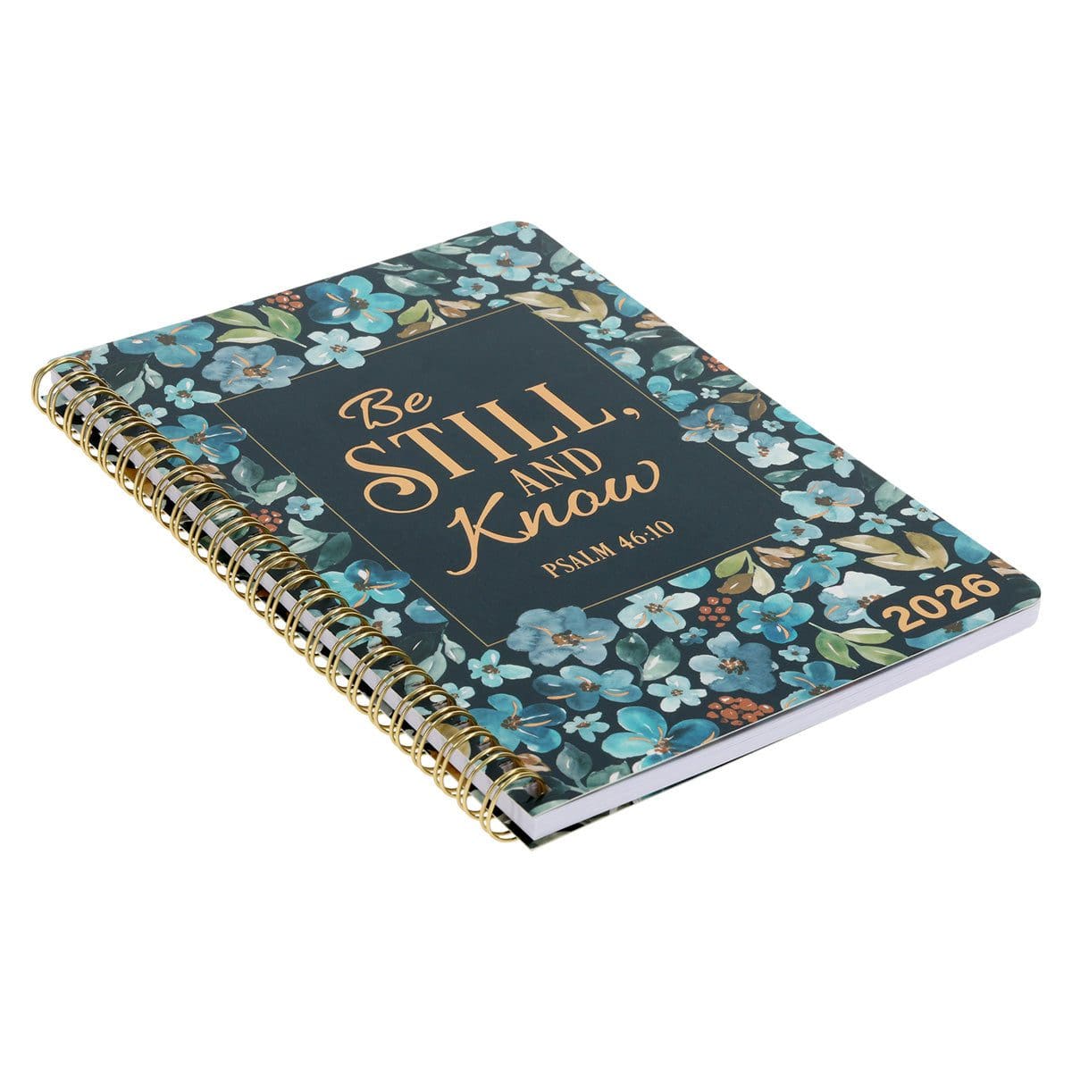 9781639528691_feature1 2026 Diary - Daily Planner - Be Still and Know - Wirebound - Image 3