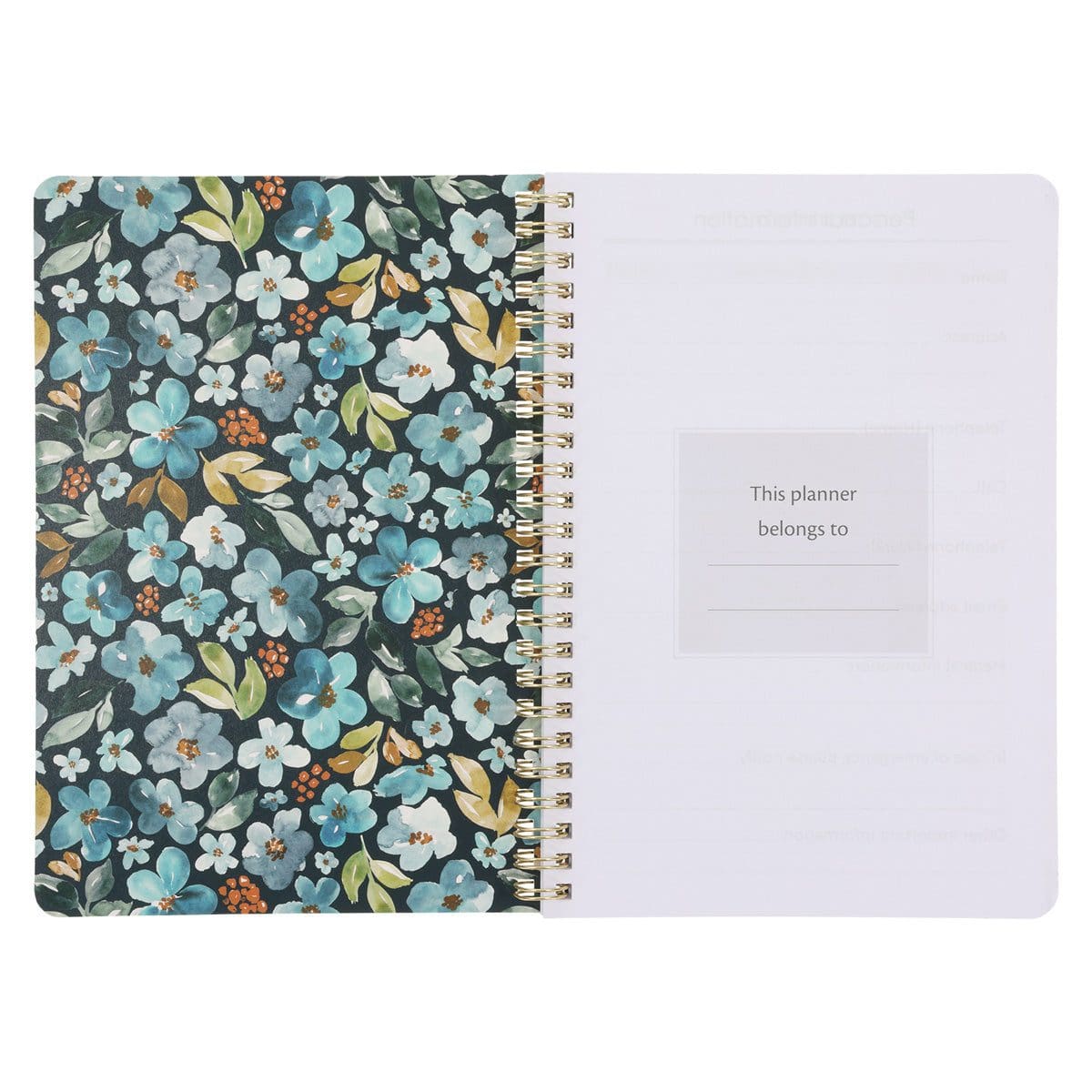 9781639528691_feature2 2026 Diary - Daily Planner - Be Still and Know - Wirebound - Image 4