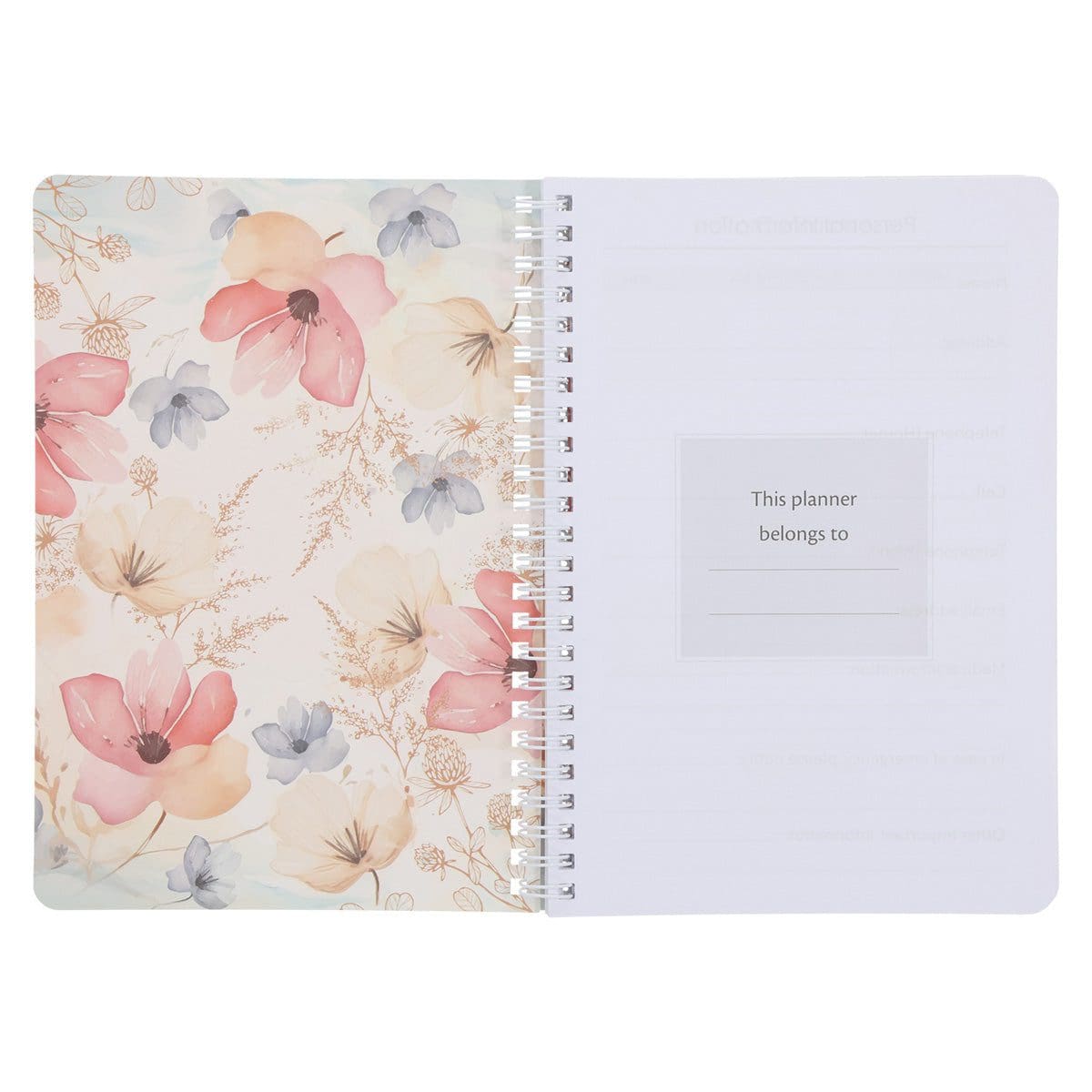 9781639528707_feature2 2026 Diary - Daily Planner - The Lord Is My Strength and My Song - Wirebound - Image 3