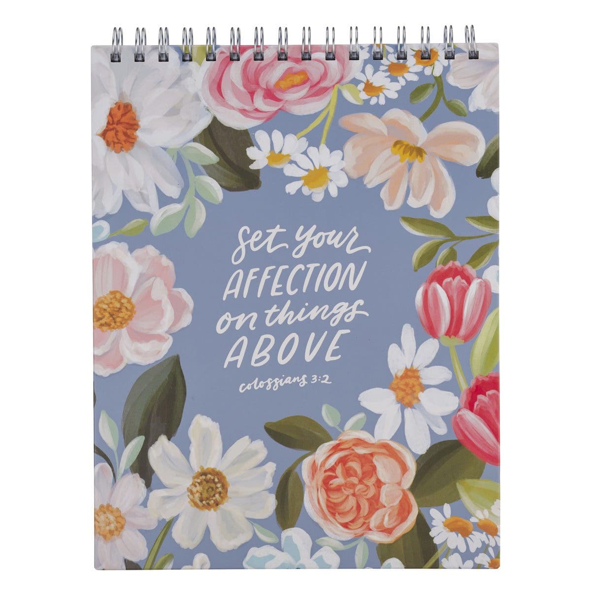 9781639528745_front Set Your Affection On Things Above A4 Wirebound Notepad - Image 7