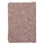She Is Clothed with Strength and Dignity Beige Faux Leather Journal with Zipped Closure - Image 2