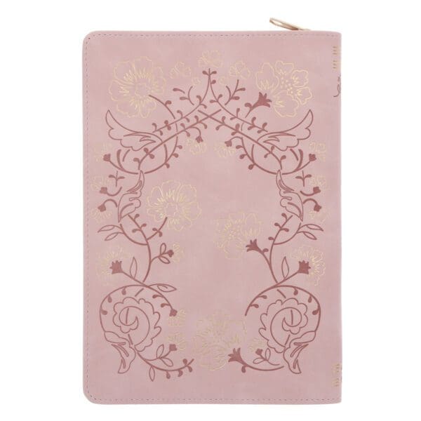 Let Everything That Has Breath Praise the Lord Faux Leather Journal with Zipped Closure - Image 2