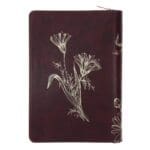 For by Grace You Have Been Saved Through Faith Faux Leather Journal with Zipped Closure - Image 2