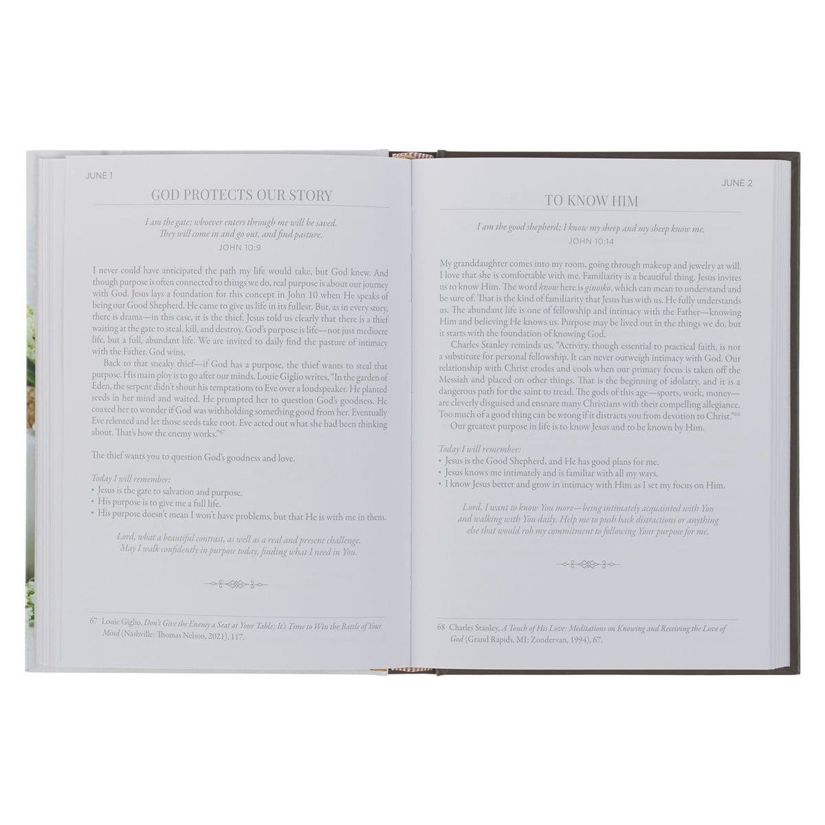 9781639529384_feature4 Ten Minutes with God Devotions for Women: 365 Devotions (Hardcover) - Image 13