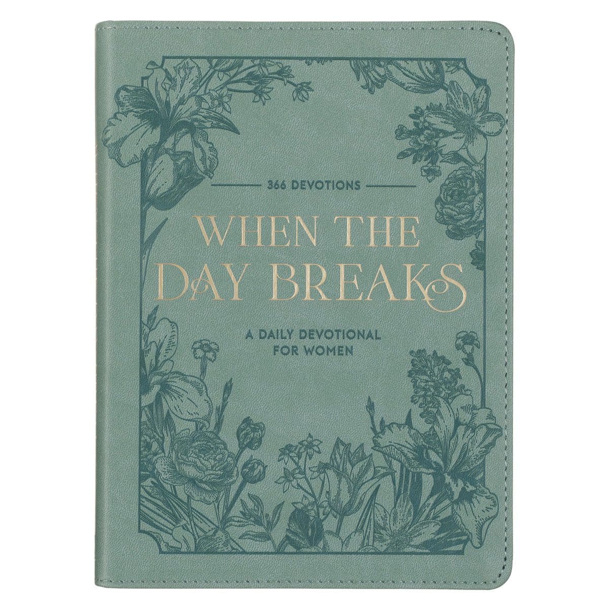 9781639529452_front When the Day Breaks: A Daily Devotional for Women - 366 Devotions (Faux Leather) - Image 8
