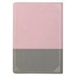KJV Pink And Grey Faux Leather Bible Super Giant Print - Image 30