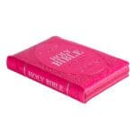 ESV Pink Faux Leather Compact Bible With Zip - Image 3
