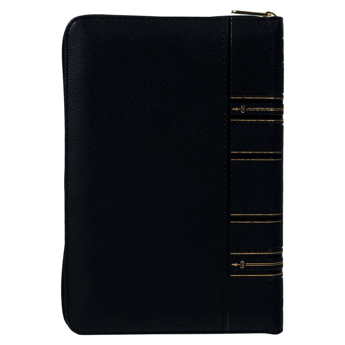 9781776370320_back NLT Black Faux Leather Flexcover Compact Bible With Zip - Image 28