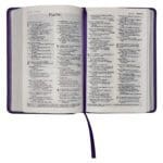 NLT Purple Faux Leather Flexcover Compact Bible - Image 30