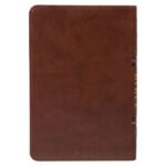 NLT Brown Faux Leather Flexcover Compact Bible - Image 29