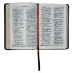 NLT Brown Faux Leather Flexcover Compact Bible - Image 33