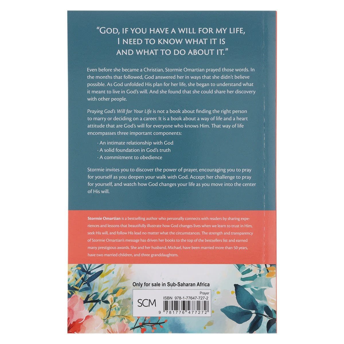 9781776477272_back Praying God's Will for Your Life: A Prayerful Walk to Spiritual Well-Being (Paperback) - Image 5