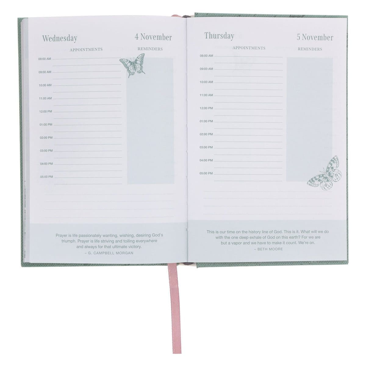 9781776477517_feature2 2026 Diary - General Christian Daily Planner for Women - Hardcover - Image 4
