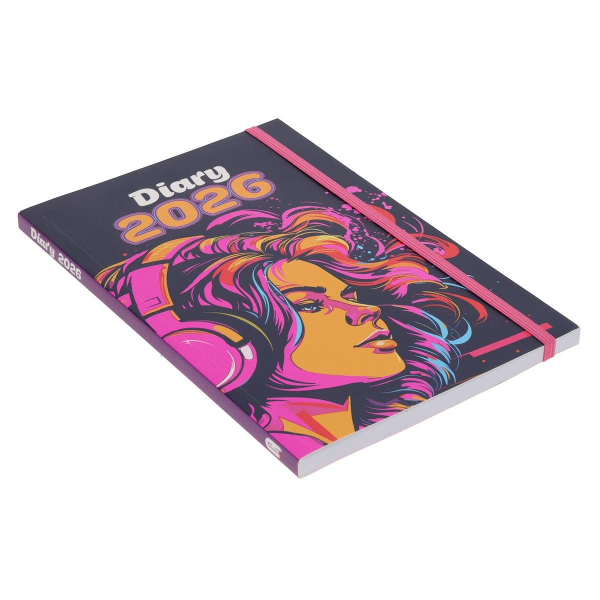 9781776477555_feature1 2026 A5 Diary - Daily Planner - Music Girl - Paperback - Image 3
