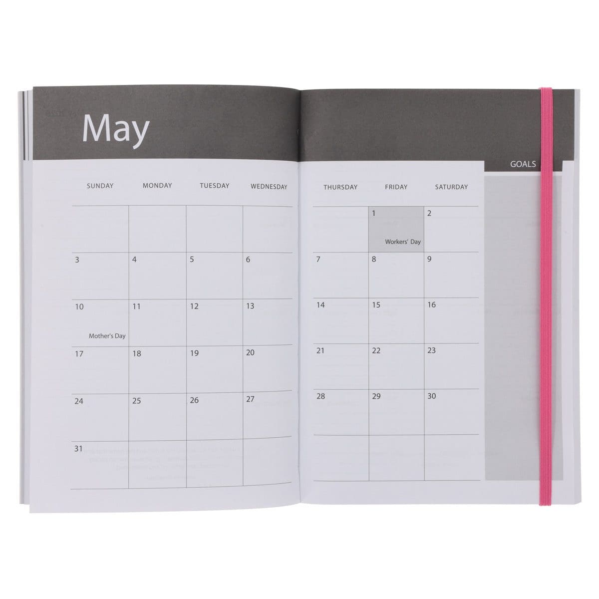 9781776477555_feature4 2026 A5 Diary - Daily Planner - Music Girl - Paperback - Image 6