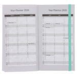 2026 Pocket Diary - Daily Planner - Black and Green - Paperback - Image 5