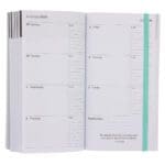 2026 Pocket Diary - Daily Planner - Black and Green - Paperback - Image 7