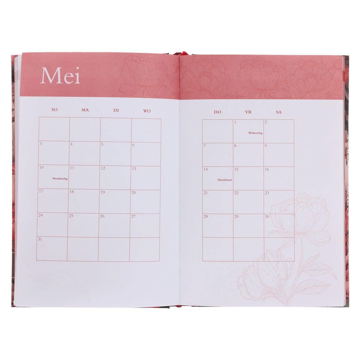 9781776477647_feature3 2026 Nina Smit Dagboek - Dagbeplanner Blomme - Hardeband - Image 4