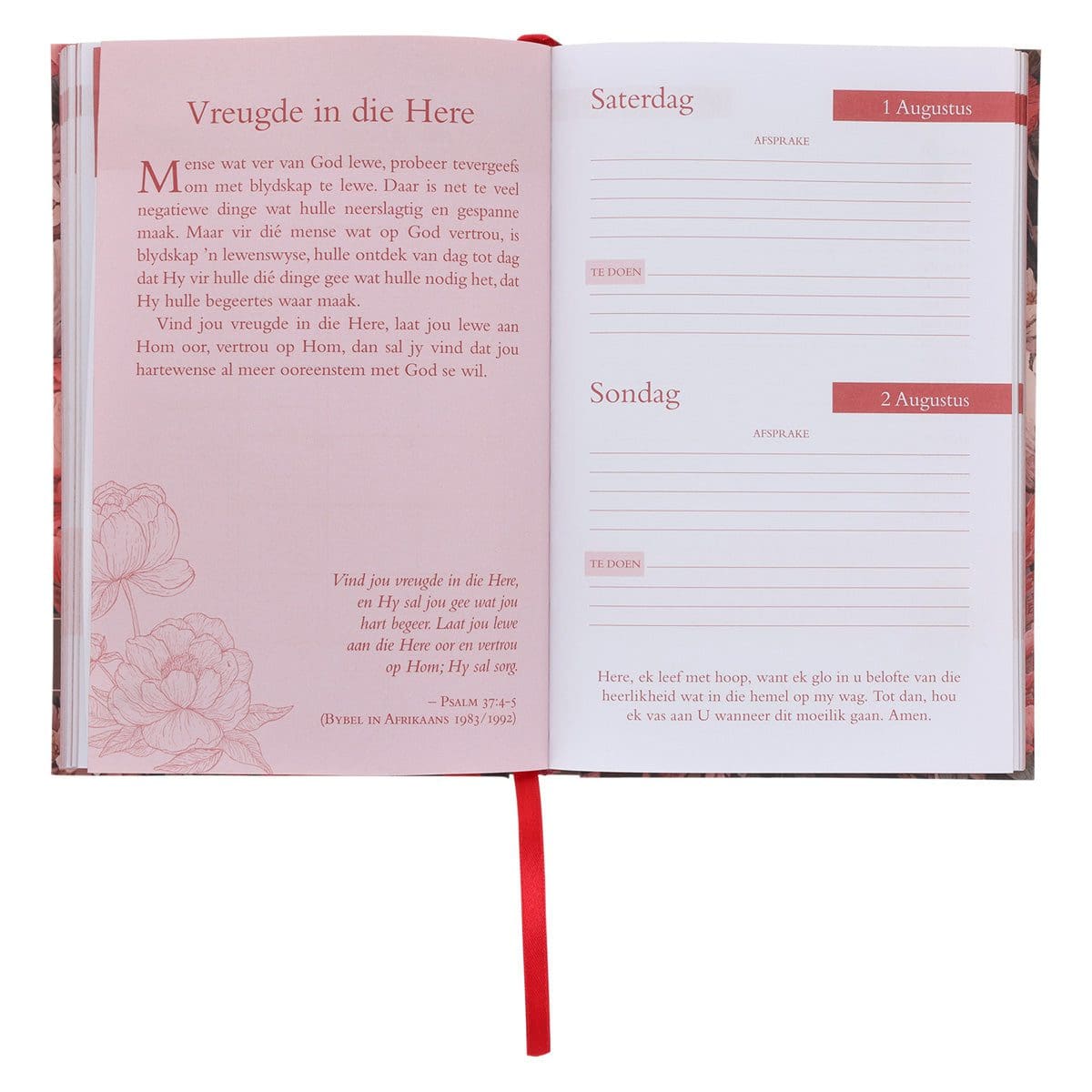 9781776477647_feature5 2026 Nina Smit Dagboek - Dagbeplanner Blomme - Hardeband - Image 6