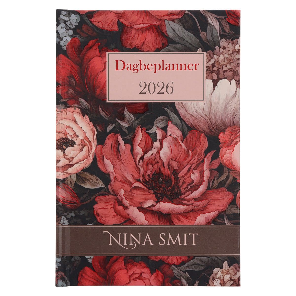 9781776477647_front 2026 Nina Smit Dagboek - Dagbeplanner Blomme - Hardeband - Image 1